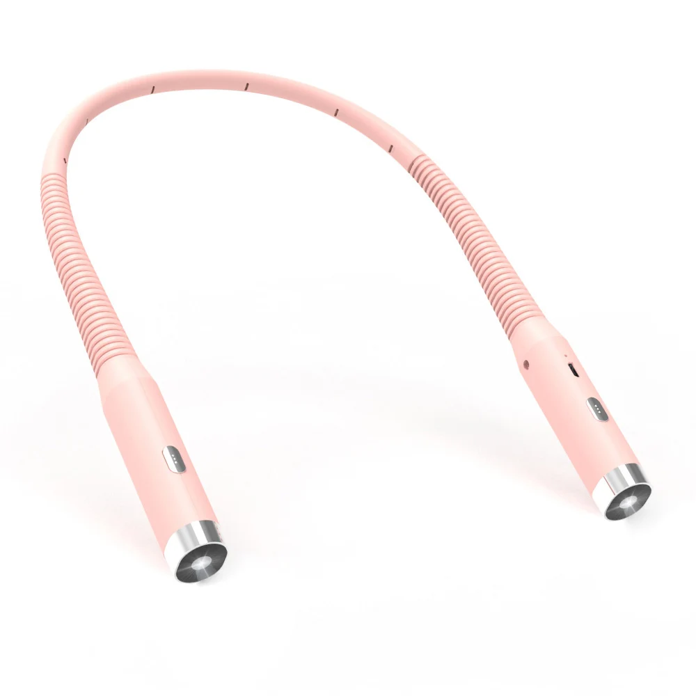 Neck Reading Light, Book Light, Bendable Neck Light, Long Lasting Rechargeable for Reading - Image 2