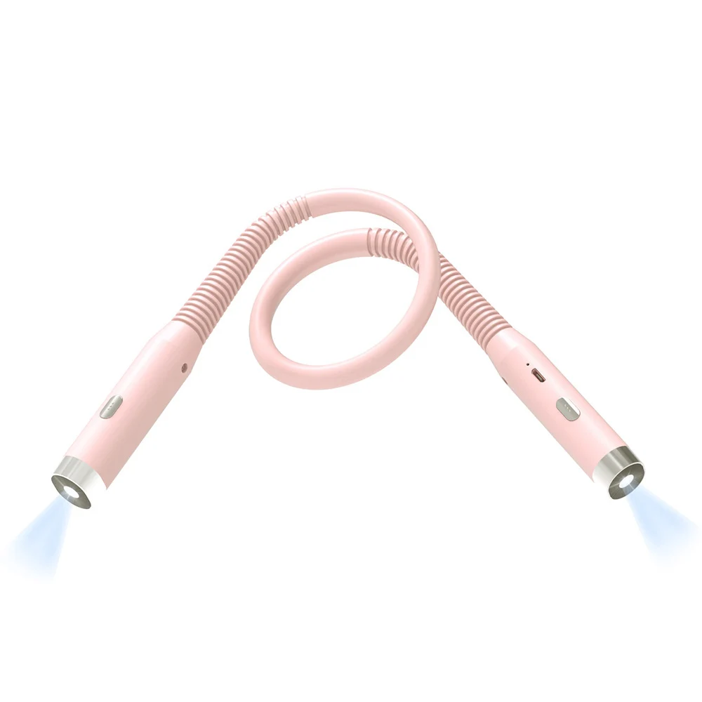 Neck Reading Light,Book Light, Long Lasting Rechargeable Lamp, Perfect Book Light for Reading in Bed, Knitting, Camping, - Image 2