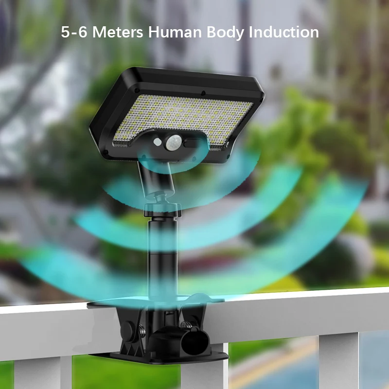 Solar Motion Sensor Outdoor Light, 360° Rotatable 4 Lighting Modes, Weatherproof, Multiple Mounting Lighting,for Outdoor Securit - Image 3